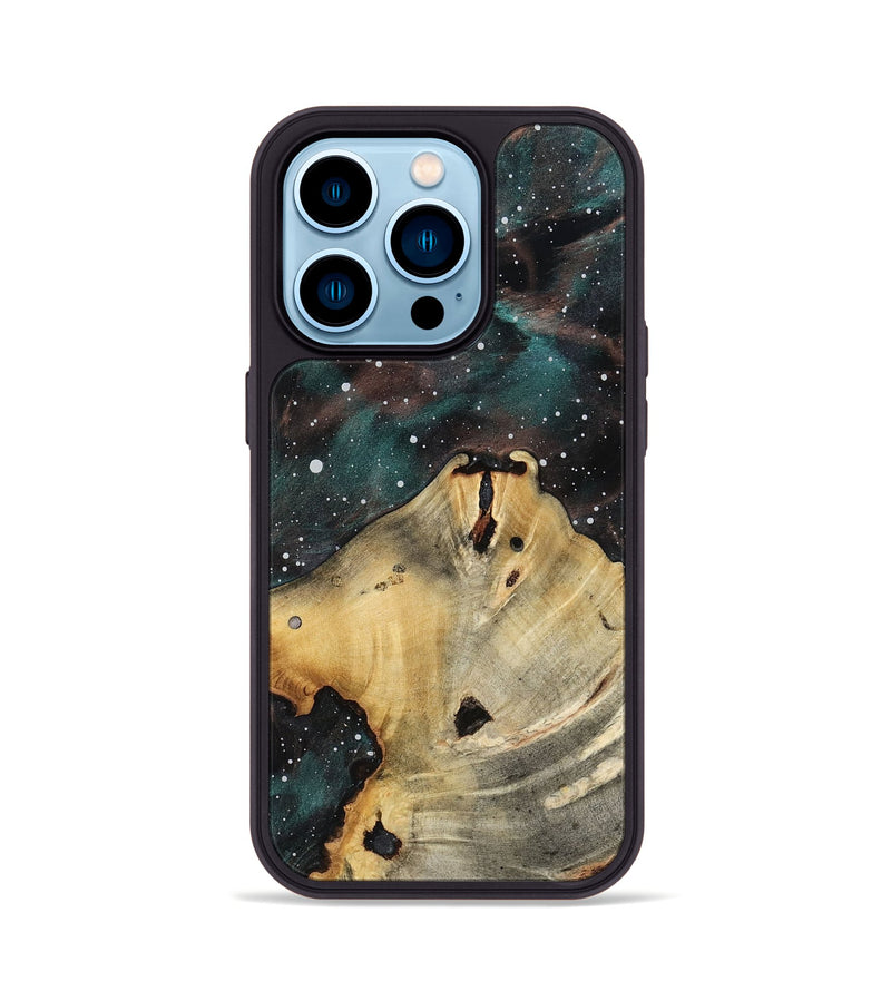 iPhone 14 Pro Wood Phone Case - Kiarra (Cosmos, 818350)