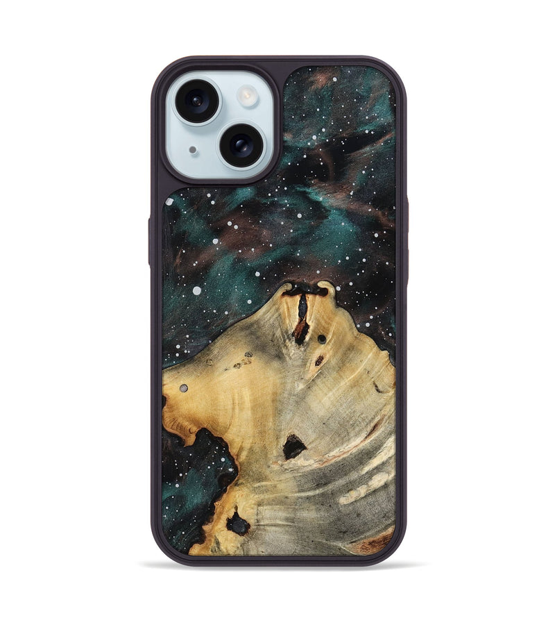 iPhone 15 Wood Phone Case - Kiarra (Cosmos, 818350)