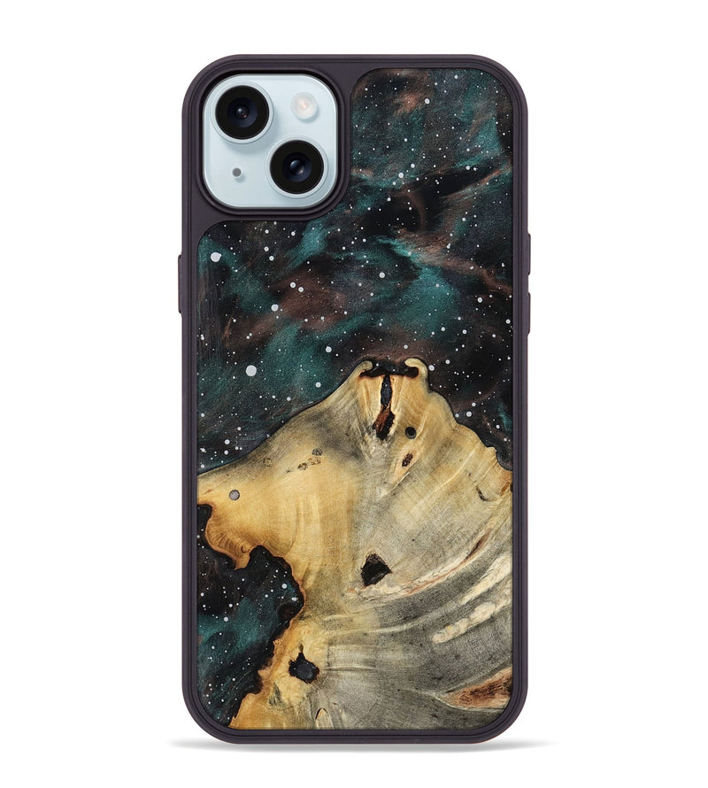 iPhone 15 Plus Wood Phone Case - Kiarra (Cosmos, 818350)