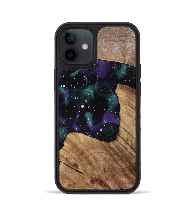 iPhone 12 Wood Phone Case - Berta (Cosmos, 818352)