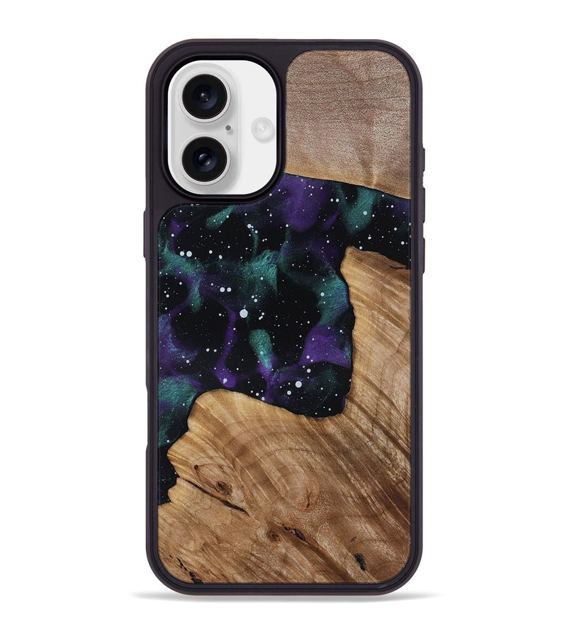 iPhone 16 Plus Wood Phone Case - Berta (Cosmos, 818352)