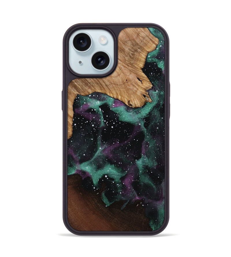 iPhone 15 Wood Phone Case - Barry (Cosmos, 818355)