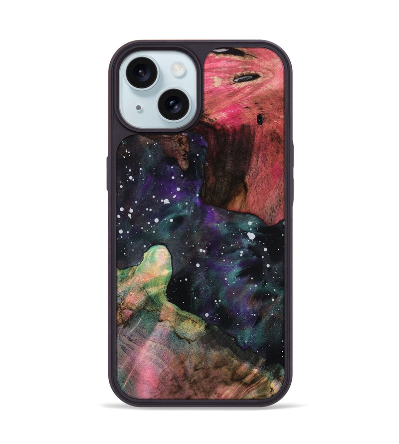 iPhone 15 Wood Phone Case - Robert (Cosmos, 818356)
