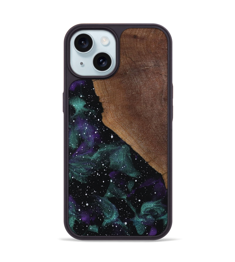 iPhone 15 Wood Phone Case - Aileen (Cosmos, 818357)