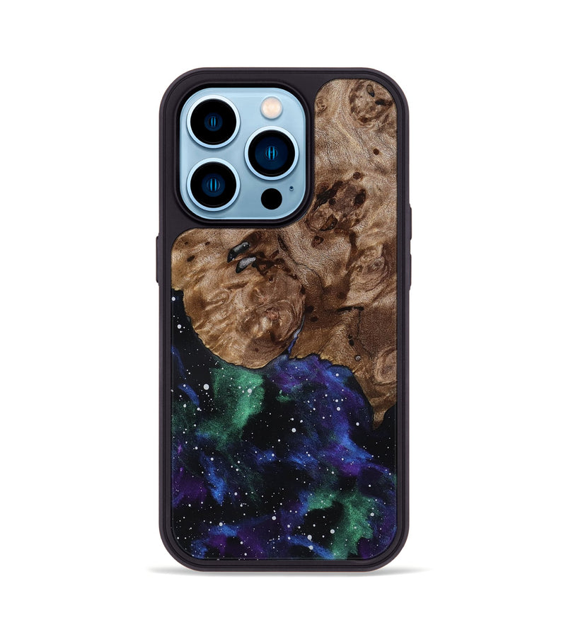 iPhone 14 Pro Wood Phone Case - Shanae (Cosmos, 818358)