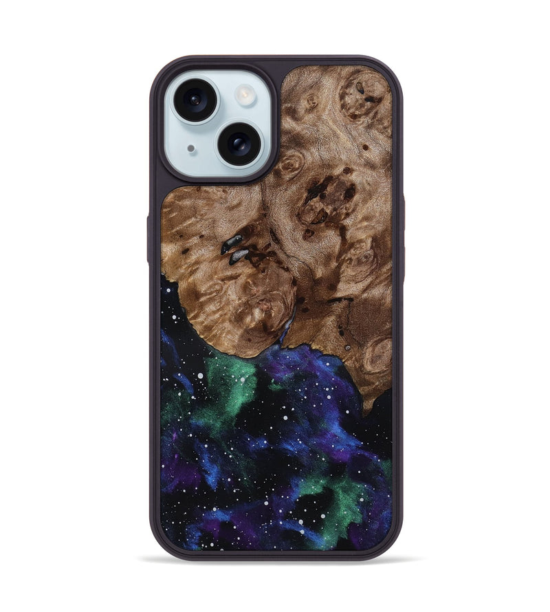 iPhone 15 Wood Phone Case - Shanae (Cosmos, 818358)