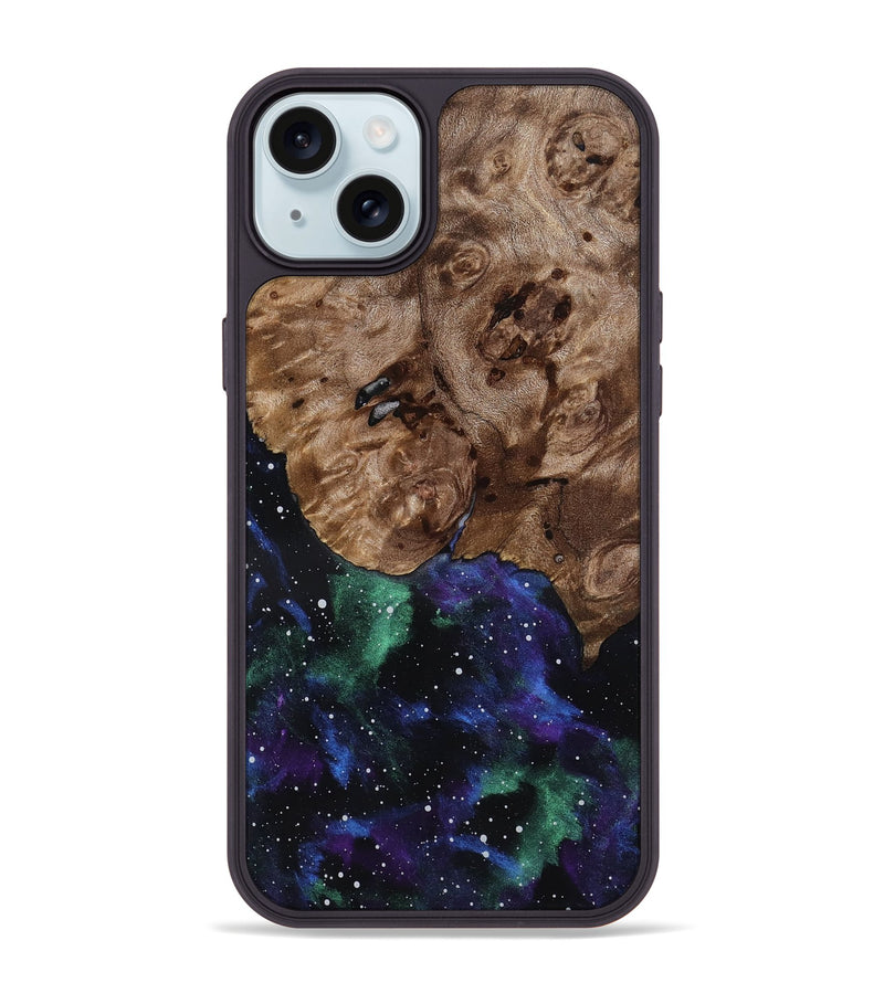 iPhone 15 Plus Wood Phone Case - Shanae (Cosmos, 818358)