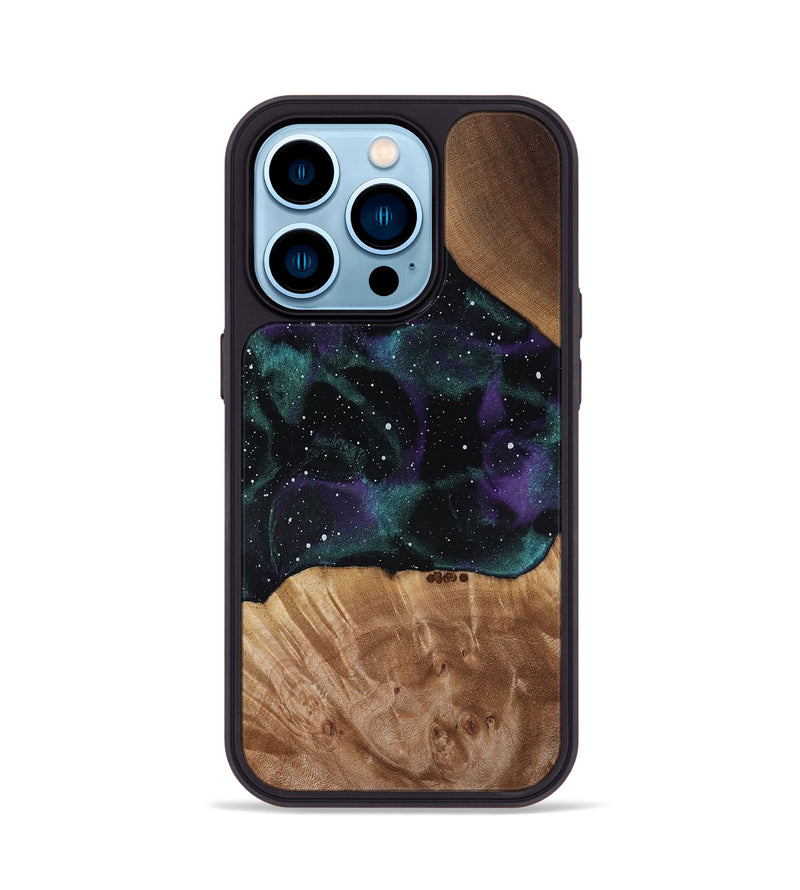 iPhone 14 Pro Wood Phone Case - Anton (Cosmos, 818364)