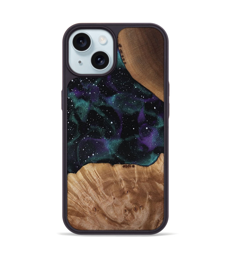 iPhone 15 Wood Phone Case - Anton (Cosmos, 818364)