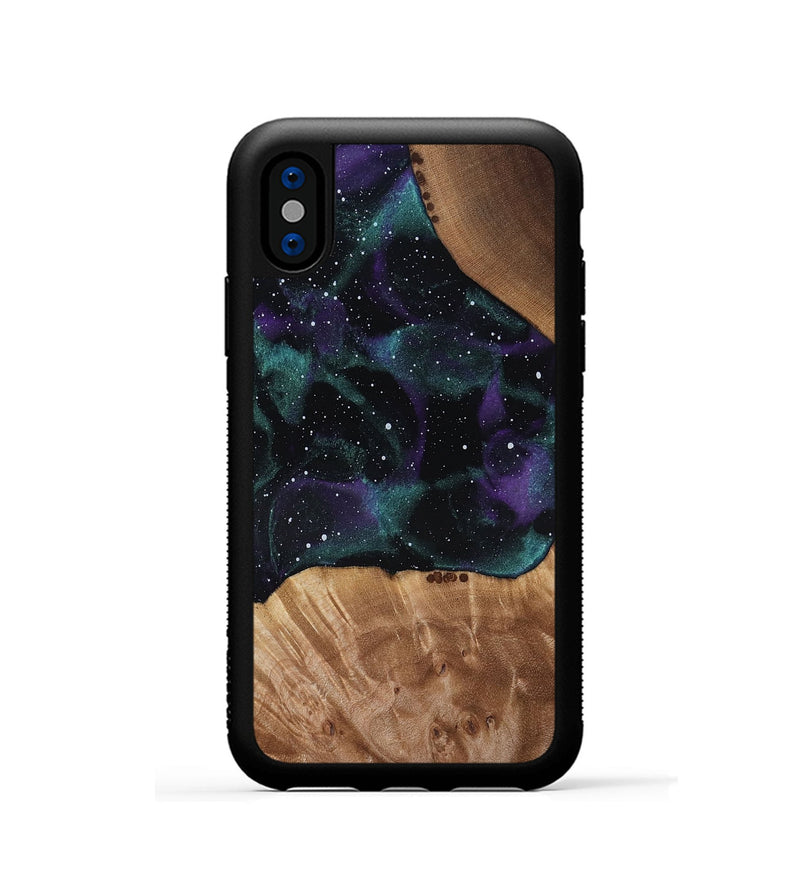 iPhone Xs Wood Phone Case - Anton (Cosmos, 818364)