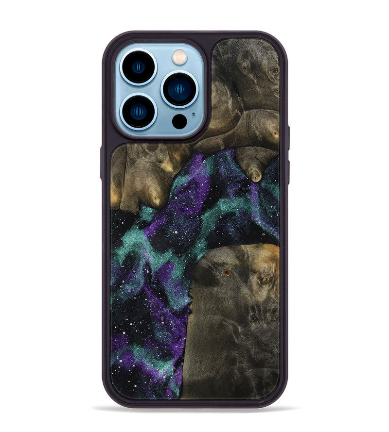 iPhone 14 Pro Max Wood Phone Case - Tristin (Cosmos, 818368)
