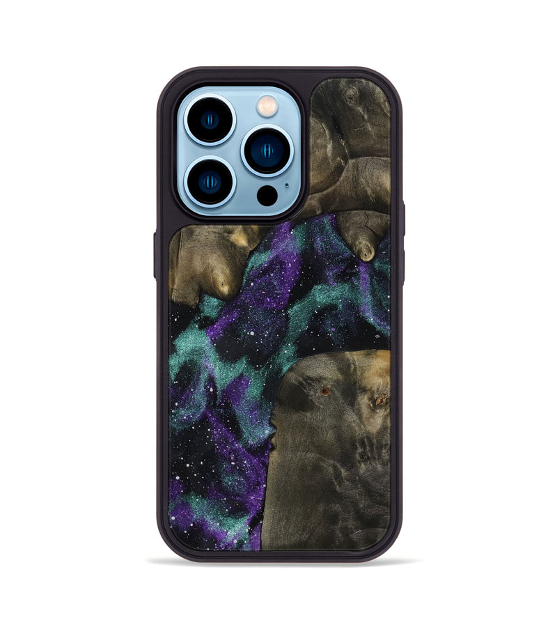 iPhone 14 Pro Wood Phone Case - Tristin (Cosmos, 818368)