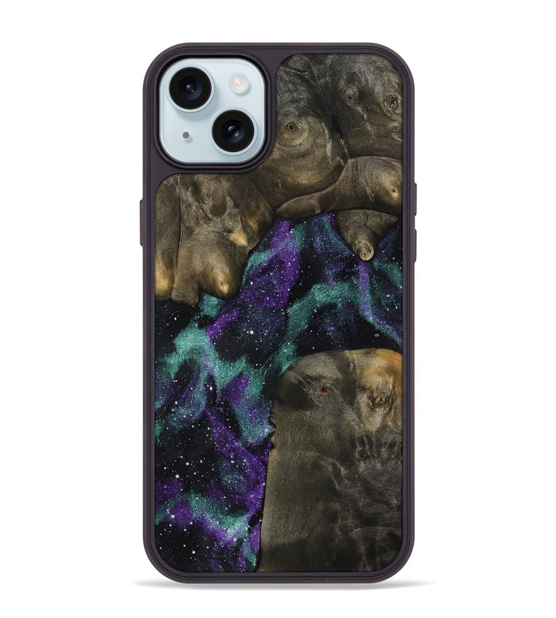iPhone 15 Plus Wood Phone Case - Tristin (Cosmos, 818368)