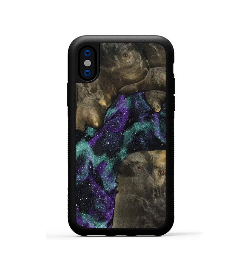 iPhone Xs Wood Phone Case - Tristin (Cosmos, 818368)