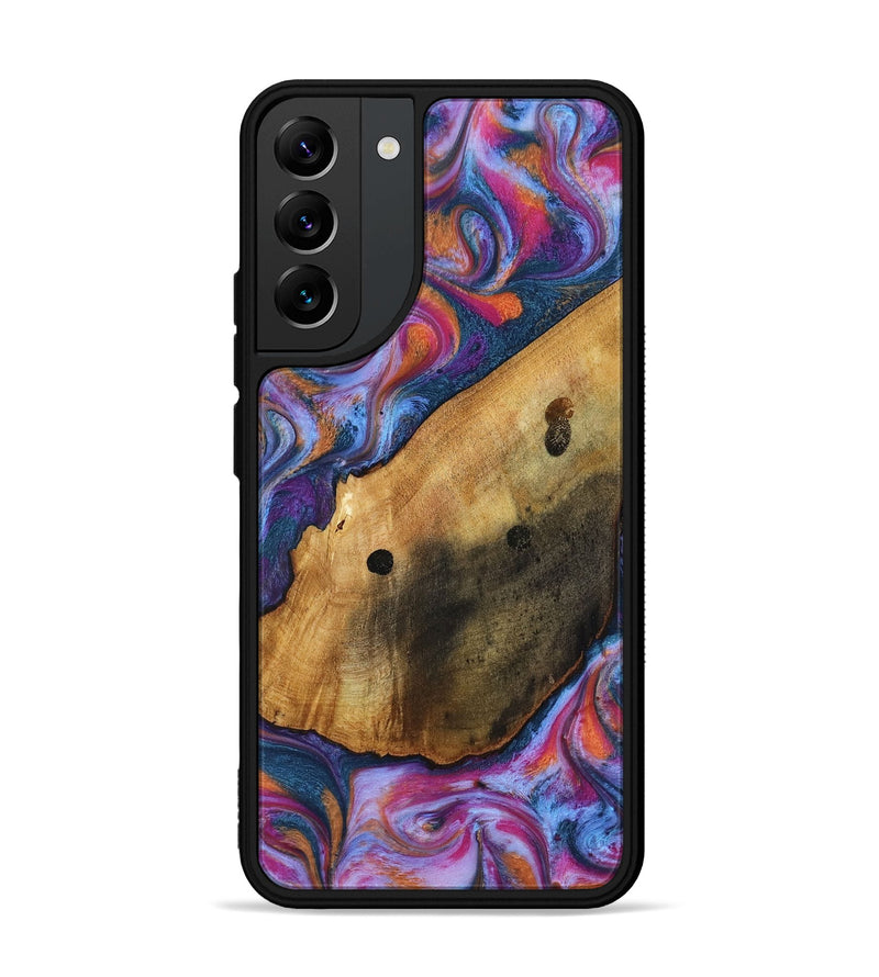 Galaxy S22 Plus Wood Phone Case - Tamia (Blue, 818370)