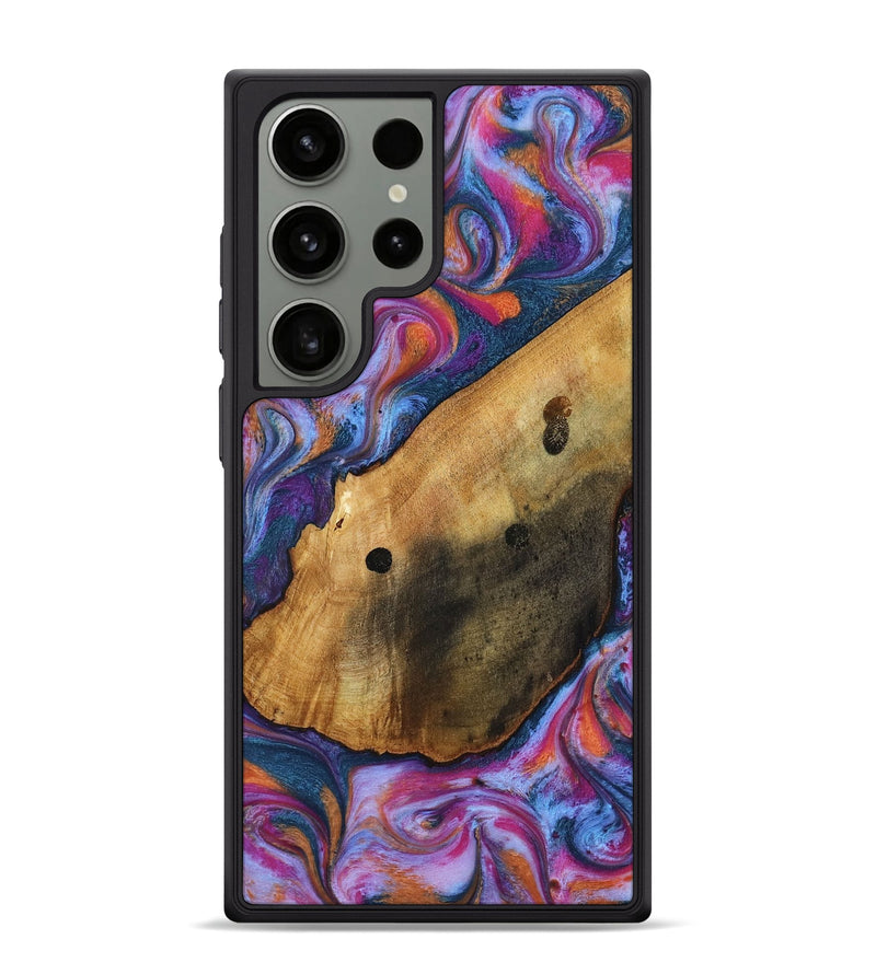 Galaxy S24 Ultra Wood Phone Case - Tamia (Blue, 818370)