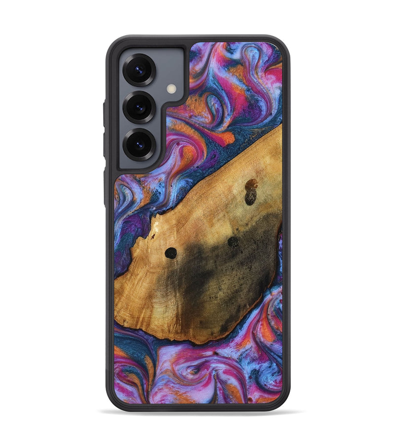 Galaxy S25 Plus Wood Phone Case - Tamia (Blue, 818370)