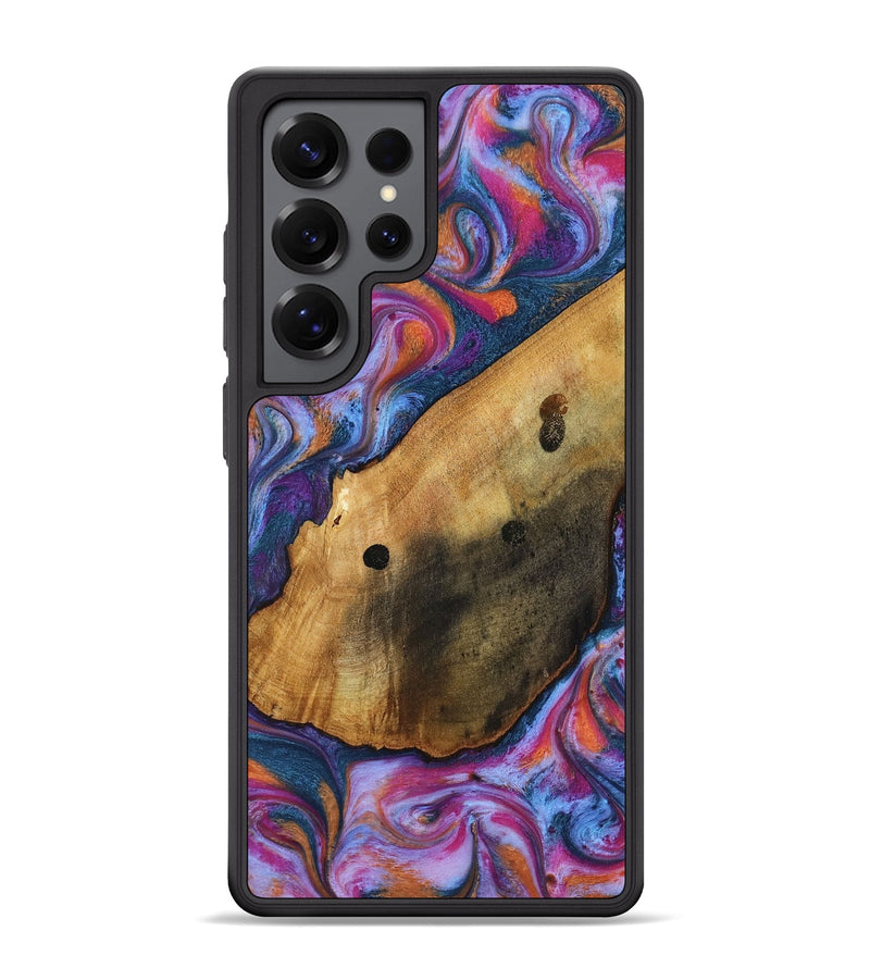 Galaxy S25 Ultra Wood Phone Case - Tamia (Blue, 818370)