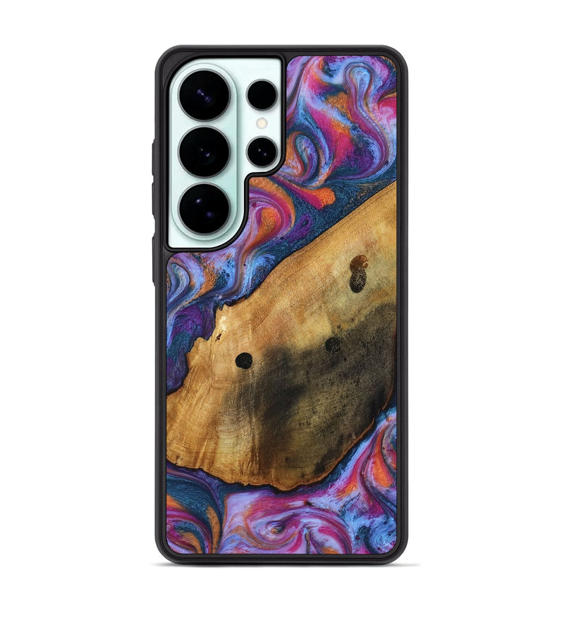 Galaxy S26 Ultra Wood Phone Case - Tamia (Blue, 818370)