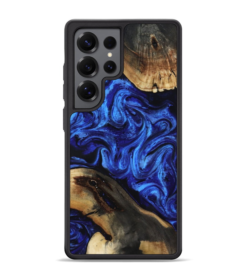 Galaxy S25 Ultra Wood Phone Case - Blake (Blue, 818371)