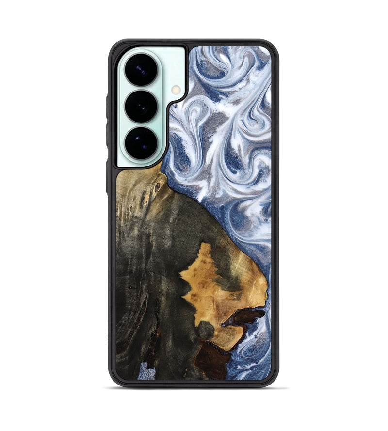 Galaxy S26 Plus Wood Phone Case - Abraham (Blue, 818372)