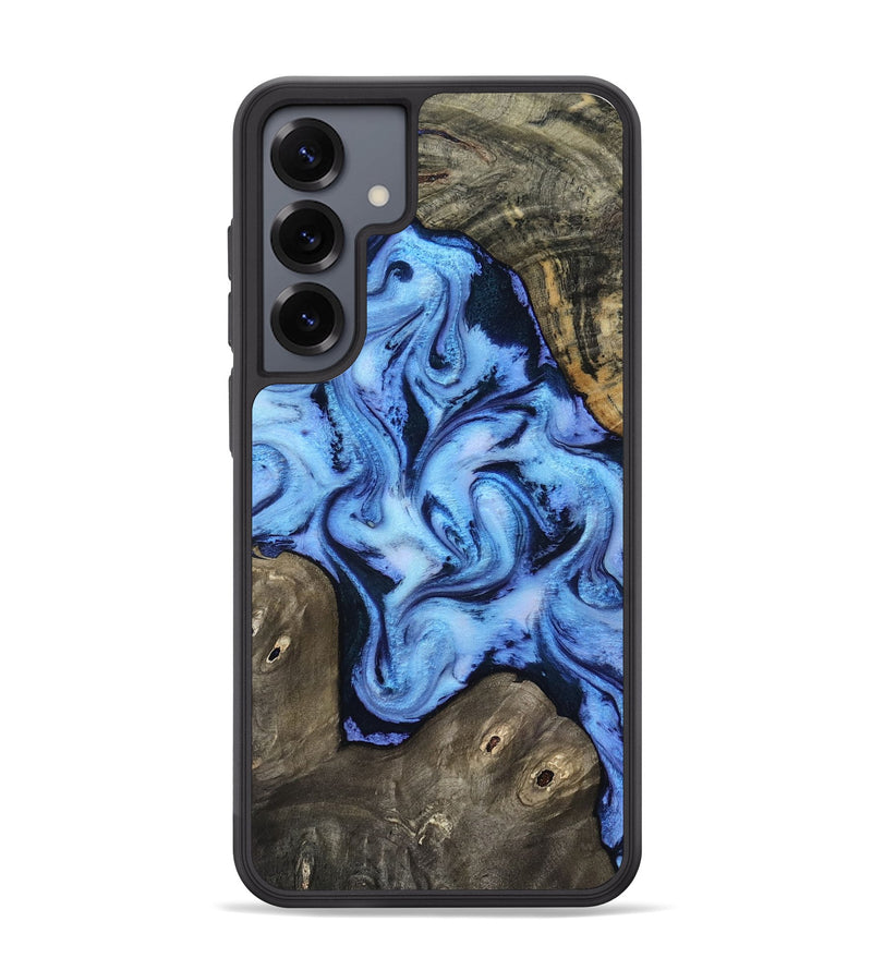 Galaxy S25 Plus Wood Phone Case - Arleth (Blue, 818373)