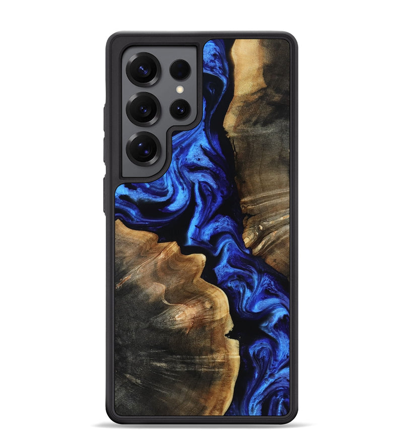 Galaxy S25 Ultra Wood Phone Case - Eduardo (Blue, 818375)