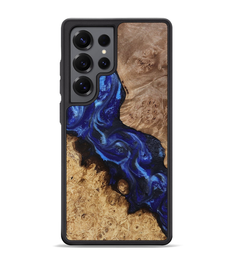 Galaxy S25 Ultra Wood Phone Case - Betsy (Blue, 818376)