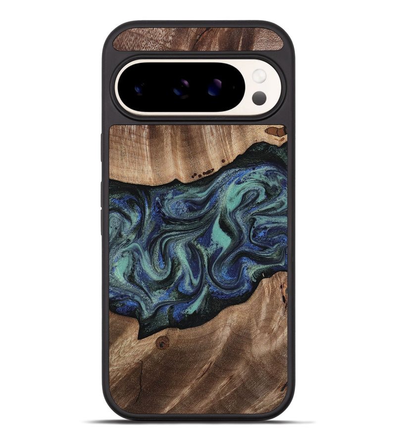 Pixel 9 Pro XL Wood Phone Case - Zakary (Green, 818378)
