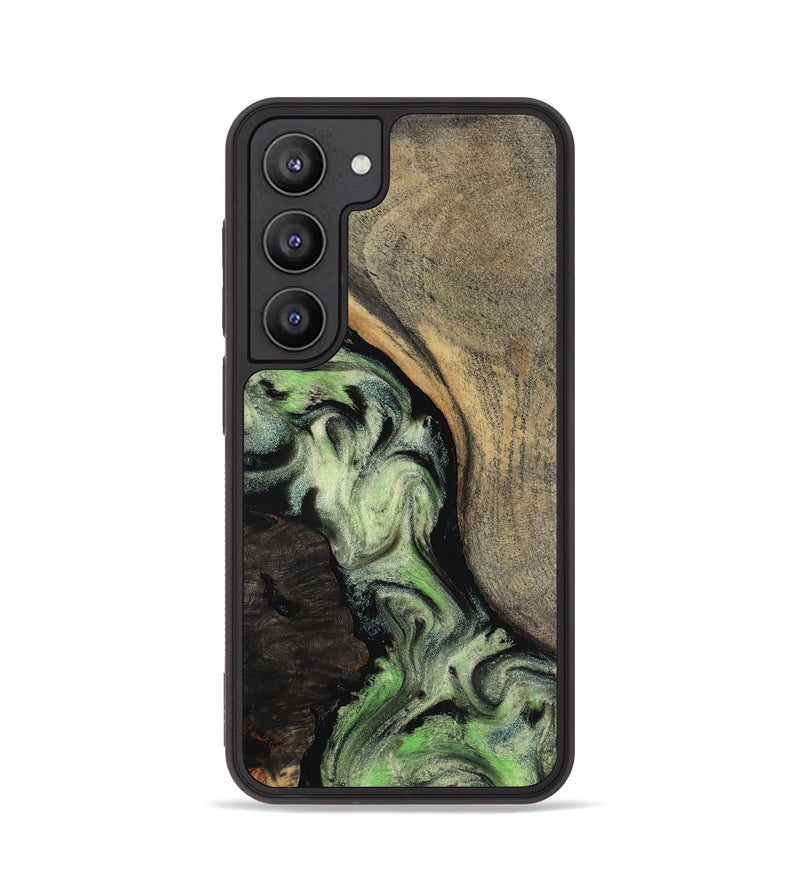 Galaxy S23 Wood Phone Case - Kaia (Green, 818379)