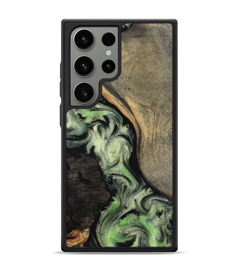 Galaxy S24 Ultra Wood Phone Case - Kaia (Green, 818379)