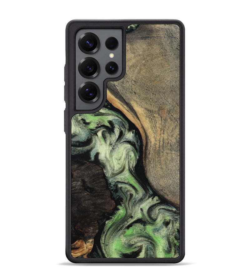 Galaxy S25 Ultra Wood Phone Case - Kaia (Green, 818379)