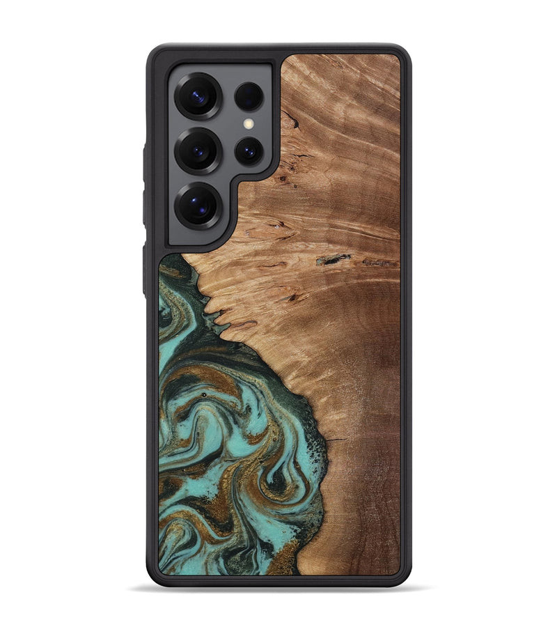 Galaxy S25 Ultra Wood Phone Case - Nylah (Green, 818381)