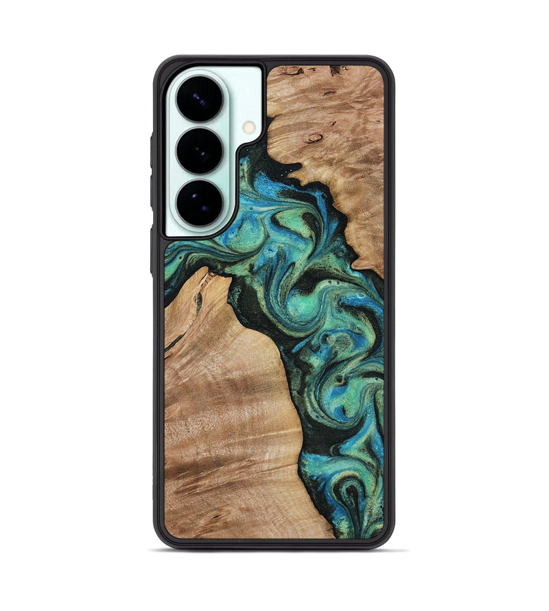 Galaxy S26 Plus Wood Phone Case - Evander (Green, 818382)