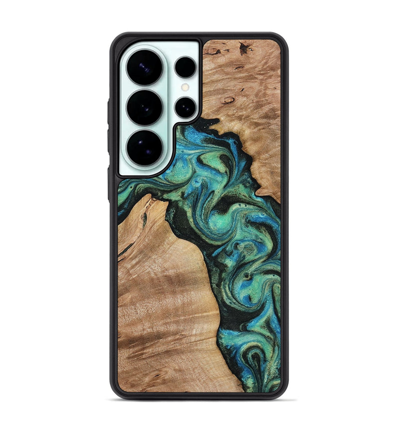 Galaxy S26 Ultra Wood Phone Case - Evander (Green, 818382)