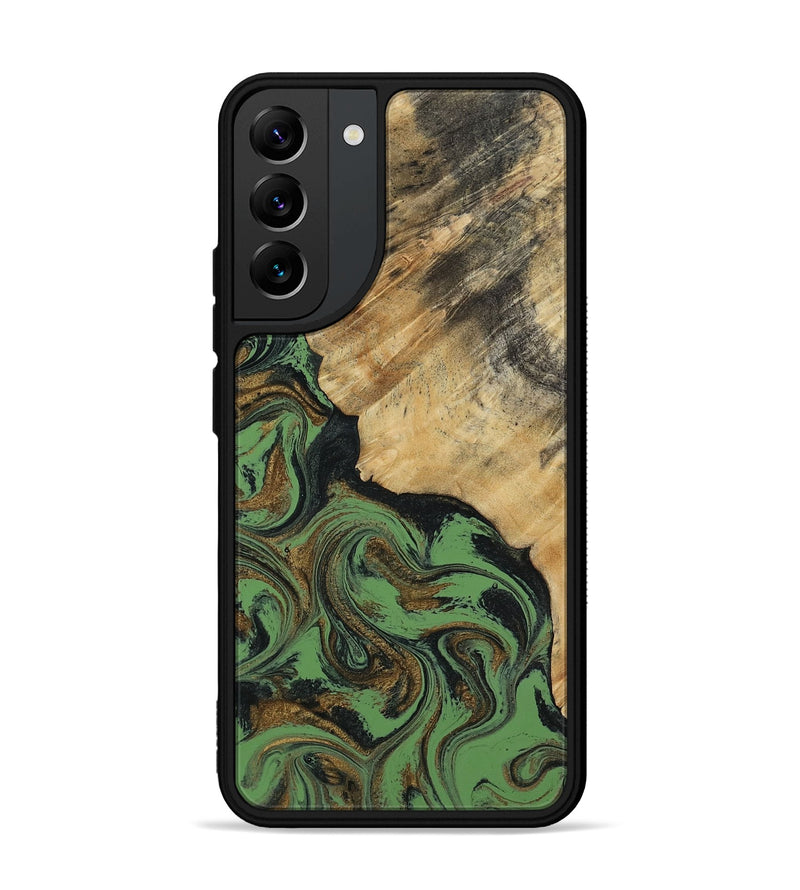 Galaxy S22 Plus Wood Phone Case - Tobias (Green, 818383)
