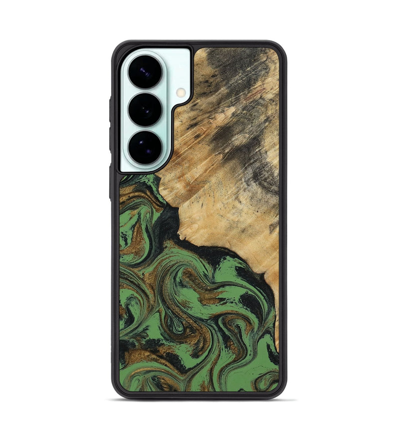 Galaxy S26 Plus Wood Phone Case - Tobias (Green, 818383)