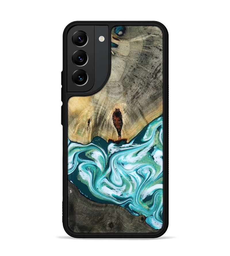 Galaxy S22 Plus Wood Phone Case - Carlos (Green, 818385)