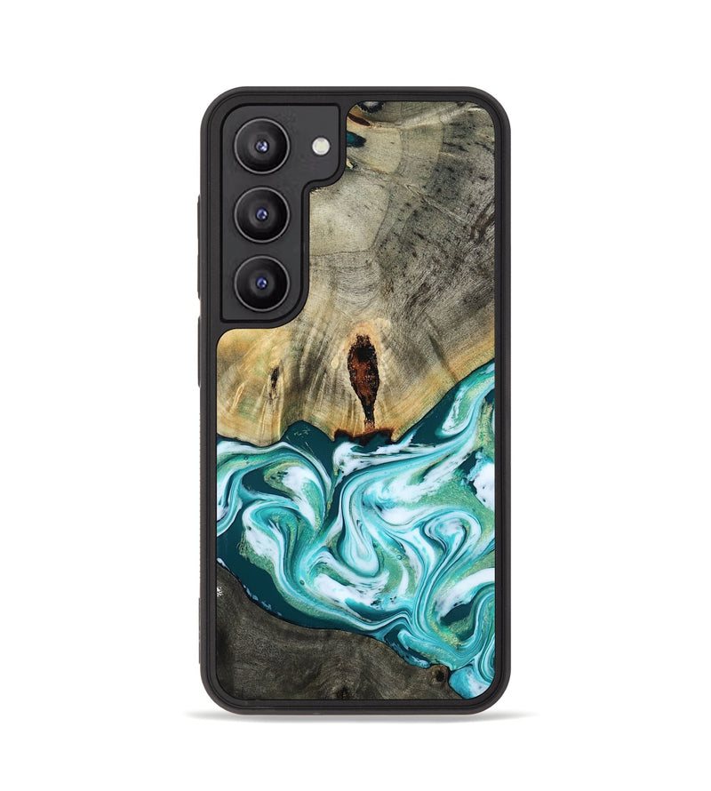 Galaxy S23 Wood Phone Case - Carlos (Green, 818385)