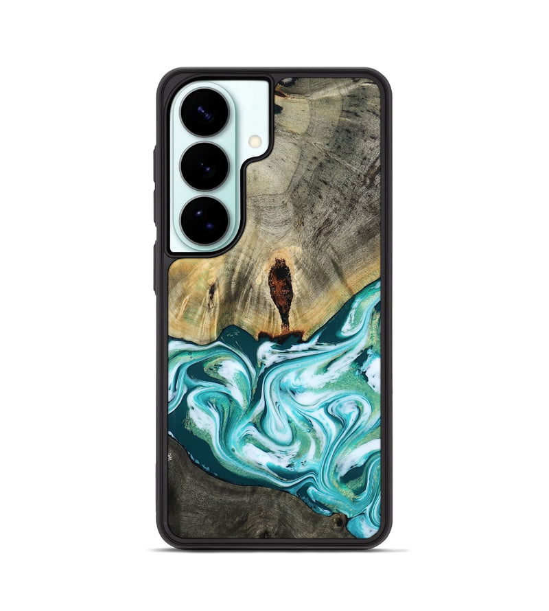 Galaxy S26 Wood Phone Case - Carlos (Green, 818385)