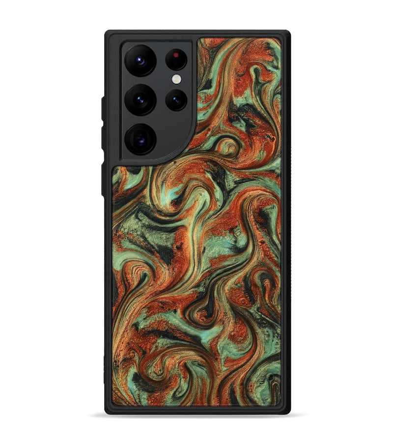Galaxy S22 Ultra ResinArt Phone Case - Todd (Green, 818389)
