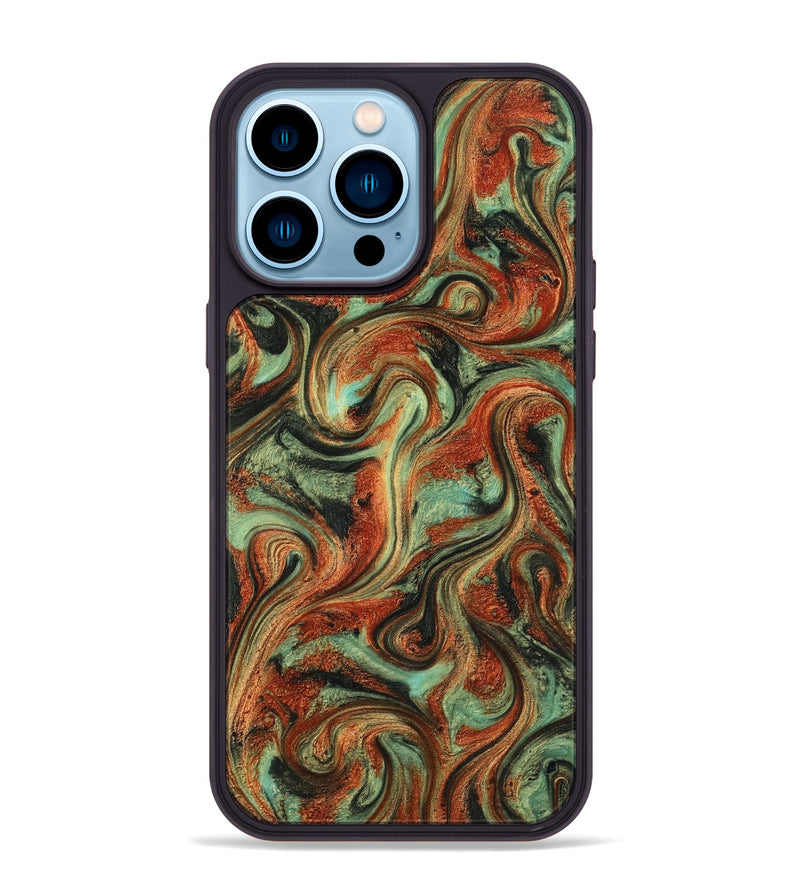 iPhone 14 Pro Max ResinArt Phone Case - Todd (Green, 818389)