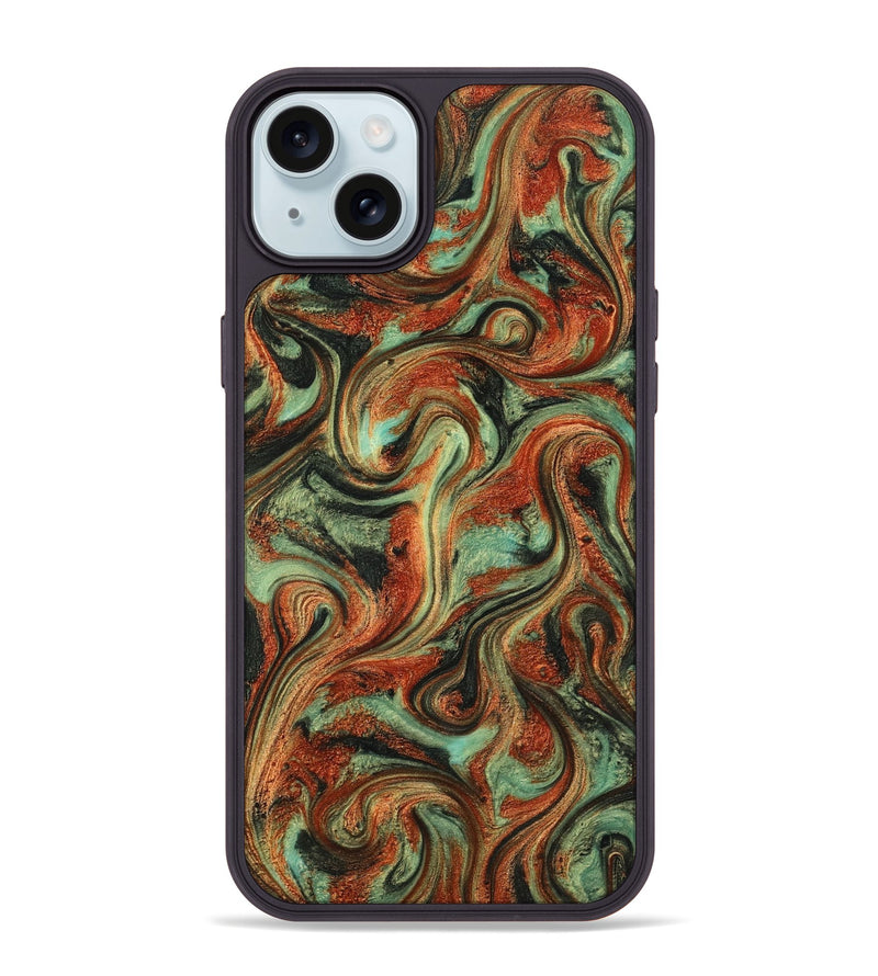 iPhone 15 Plus ResinArt Phone Case - Todd (Green, 818389)