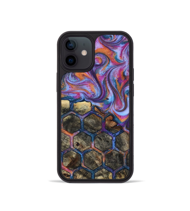 iPhone 12 mini Wood Phone Case - Maya (Pattern, 818390)