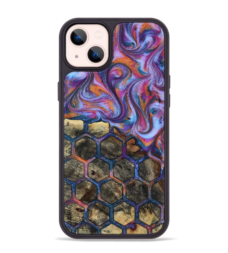 iPhone 14 Plus Wood Phone Case - Maya (Pattern, 818390)