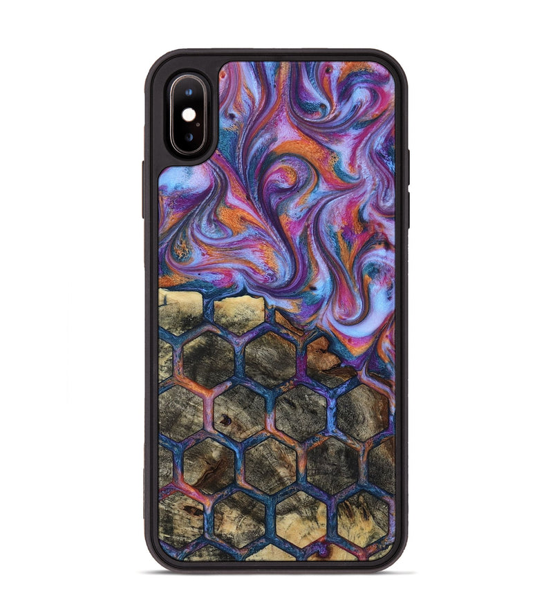 iPhone Xs Max Wood Phone Case - Maya (Pattern, 818390)