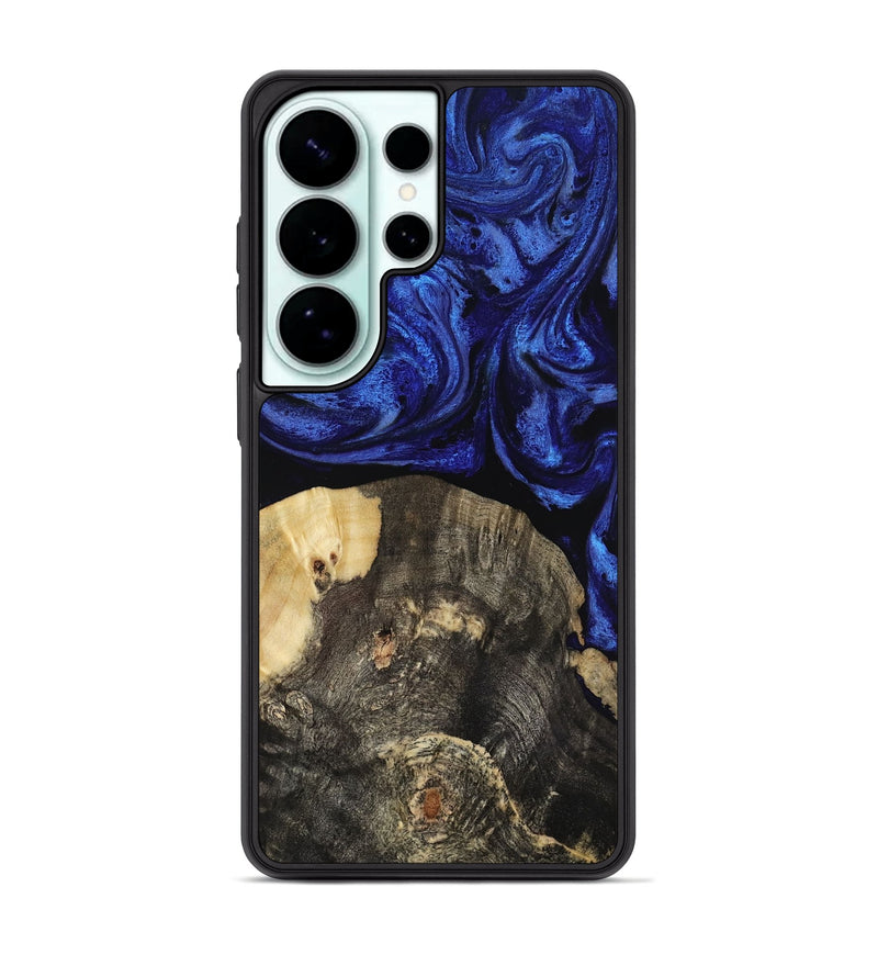 Galaxy S26 Ultra Wood Phone Case - Leeann (Blue, 818396)