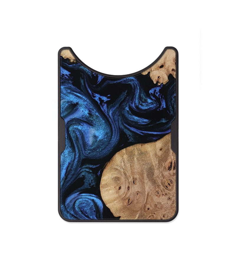 Alloy Wood Wallet - Mckenna (Blue, 818397)