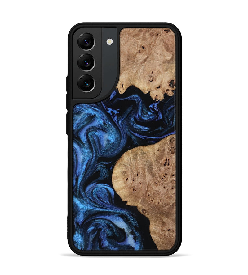 Galaxy S22 Plus Wood Phone Case - Mckenna (Blue, 818397)