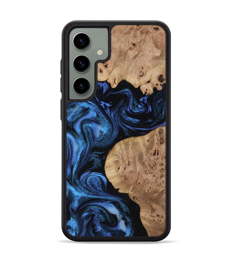 Galaxy S24 Plus Wood Phone Case - Mckenna (Blue, 818397)